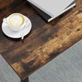 vidaXL Konferenčný stolík Dymová dub 70 x 50 x 36 cm Kompozitné drevo