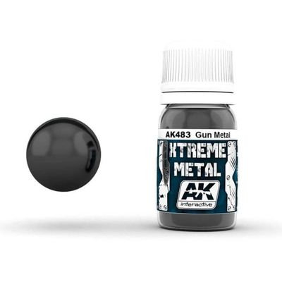 AK Interactive: Xtreme Metal - Gun Metal