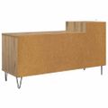 vidaXL TV skrinka 100 x 35 x 55 cm Remeselný dub Kompozitné drevo