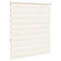 vidaXL Zebra roleta 130x150 cm šírka látky 125,9 cm polyester