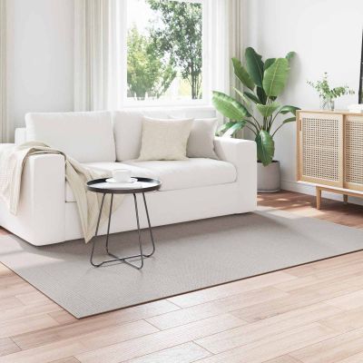 vidaXL Kusové koberce Obdĺžnikový LUGO Krémová 200 x 140 cm Polyester