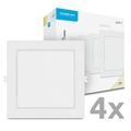 Modee LED Štvorcový LED panel - zapustený 18W 1980lm neutrálna biela P4 (ML-LPSB4000K18WPN)