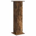 vidaXL Stojan na rastliny Dymový dub 30,5 x 30 x 100,5 cm