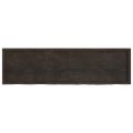 vidaXL Stolová doska tmavohnedá 180x50x(2-6) cm ošetrený dubový masív