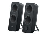 Reproduktory - pre PC - 2.0 kanál - bezdrôtový - Bluetooth - 5 watt (celkom) - čierna