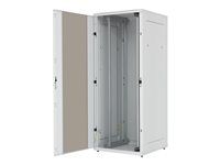 RMA-47-A81-CAX-A1 - 19" stojanový rozvaděč 47U/800x1000mm prosklené dveře, IP20 nosnost 800kg světle šedý RAL7035