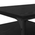 vidaXL Konferenčný stolík Čierny dub 90 x 49 x 40 cm Kompozitné drevo