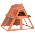 vidaXL Králikáreň 152x127x109,5 cm masívne jedľové drevo