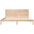 vidaXL Extra dlhá posteľ bez matraca 180x220 cm masívne drevo