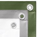 vidaXL Plachta 260 g/m² 3x5 m sivá HDPE