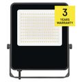 LED reflektor VISIO čierny, 100 W neutrálna biela