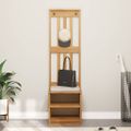 vidaXL Halový strom SANDNES 45x40x159,5 cm masívna borovica
