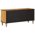 vidaXL TV skrinka Prírodná 100 x 33 x 46 cm Masívne mango drevo