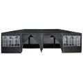 vidaXL Párty stan Antracit 800 x 400 x 266 cm Polyetylén