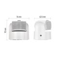 PIR senzor (pohybové čidlo) IP65 1200W, biela