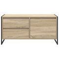 vidaXL TV skrinka 100 x 36 x 49.5 cm Sonoma Kompozitné drevo