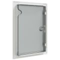 vidaXL Access Panel Biela 33,5 x 23 x 3 cm Oceľ