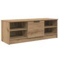 vidaXL TV skrinka 102 x 35 x 36,5 cm Remeselný dub Kompozitné drevo
