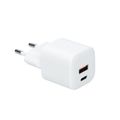 Solight DC77 USB-C + USB-A nabíjačka GaN 20W PD