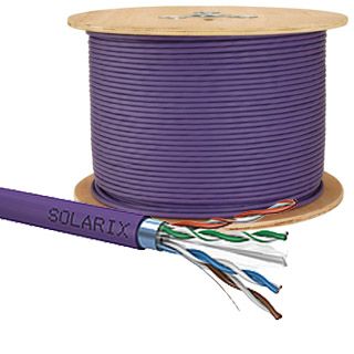 SOLARIX kábel CAT6 FTP LSOH Dca 500m/cievka