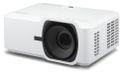 ViewSonic LSD400W 4000AL, Laser Phosphor system, TR1.544~1.72, 1.1x zoom, HDMI x2, 15W SPK, HV keystone Projektor, laser phosphor, 4000 ANSI lumenu, WXGA 1280×800, DLP, 30000h životnost, 1.1x zoom, 360° projekce