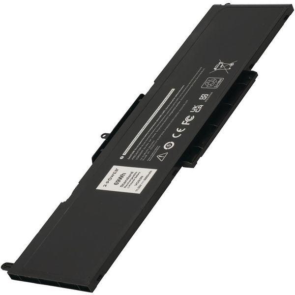2-POWER Batéria 11,55V 6000mAh pre Dell Latitude 5580, Latitude 5591, Procision 3520, Procision 3530
