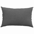 vidaXL Vankúše na pohovku 2 pcs Tmavo šedá 60 x 40 cm
