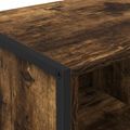 vidaXL Servírovacia skriňa Dymová dub 81 x 36 x 150.5 cm
