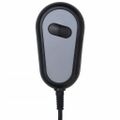 vidaXL Elektrické masážne kreslo vínovočervené umelá koža