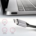AXAGON HMC-HCR3A, USB 3.2 Gen 1 hub, porty 3x USB-A, HDMI 4k/30Hz, SD/microSD, kábel USB-C 20cm Replikátor portu, USB-C na 3x USB 3.0, 1x HDMI, 1x SD slot, 1x microSD slot, striebro-cerný