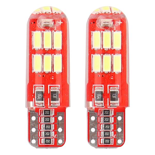 LED žiarovky CANBUS 15SMD 4014 T10e (W5W) SILCA biela 12V AMiO-01443