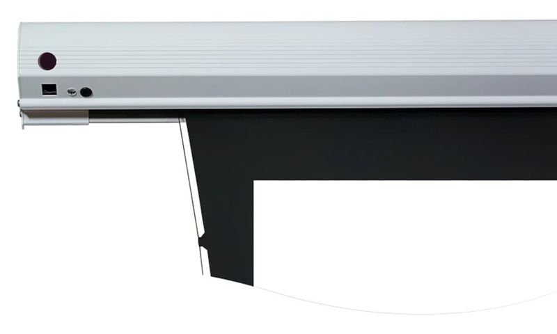 ELITE SCREENS plátno elektrické motorové 150" (381cm)/ 16:9/ 186,9×332cm/ hliníkový case bílý/ 24" drop/ MaxWhite FG Projekcní plátno, elektrické, motorové, 150" (381 cm), 16:9, 186,9 x 332 cm, hliníkový case, bílý, 24" drop, Fiber Glass