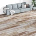 vidaXL Nesamolepiace podlahové dosky, PVC 5,26 m² 2 mm, ošúchané drevo
