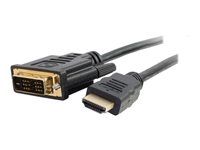 HDMI na DVI-D adaptérový kábel - 1080p - M/M - adaptérový kábel - DVI-D s kolíkmi (samec) do HDMI s kolíkmi (samec) - 1 m - tienený - čierna