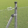 vidaXL Zvarené drôtené pletivo s betónovým základom 50 x 0,8 m