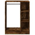 vidaXL Šatník dymový dub 77x48x102 cm kompozitné drevo