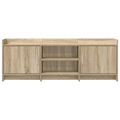 vidaXL TV skrinka 130 x 33 x 47 cm Dub sonoma Kompozitné drevo