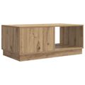 vidaXL Konferenčný stolík Dub artisan 90 x 50 x 37 cm Kompozitné drevo
