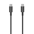 Kábel Setty USB-C - USB-C 1,0 m 3A čierny