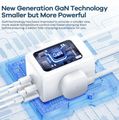 REMAX GAN POWER STRIP 65W RP-U157 2xUSB+2xUSB-C 1.5M WHITE