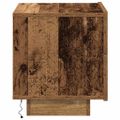 vidaXL Nočný stolík Staré drevo 70 x 36 x 40,5 cm Kompozitné drevo