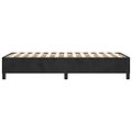 vidaXL Posteľný rám s boxspringom čierny 90x200 cm zamat