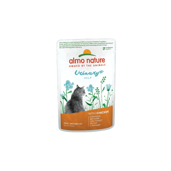 Almo Nature Urinary Help - Chicken kapsička pre mačky - kuracie mäso 70g