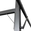 vidaXL Pergola so zaťahovacou strechou antracitová 395x292x230 cm