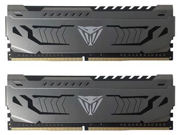 PATRIOT Viper 4 Steel 16GB DDR4 3200MHz / DIMM / CL16 / Heat shield / KIT 2x 8GB Operacní pamet, DDR4, 16GB (2x 8GB kit), 3200MHz, CL18, s chladicem