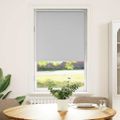 vidaXL Roleta Zatemnenie svetlo šedá 70x130 cm Šírka látky 65,7cm