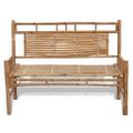 vidaXL Záhradná lavička 120 cm, bambus