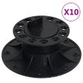 vidaXL Nastaviteľné nožičky pre podlahu 10 ks 60-88 mm
