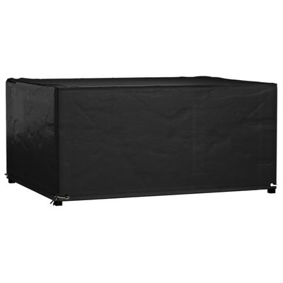 vidaXL Kryt na záhradný nábytok 8 očiek 160x120x75 cm obdĺžnikový