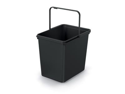Odpadkový kôš SYSTEMA BASIC čierny 23l